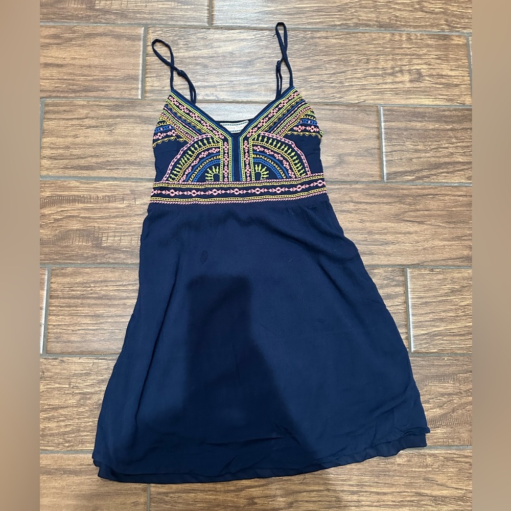 Flying tomato Aztec embroidered dress